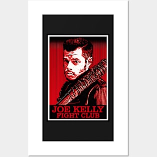 joe kelly fight club red Posters and Art